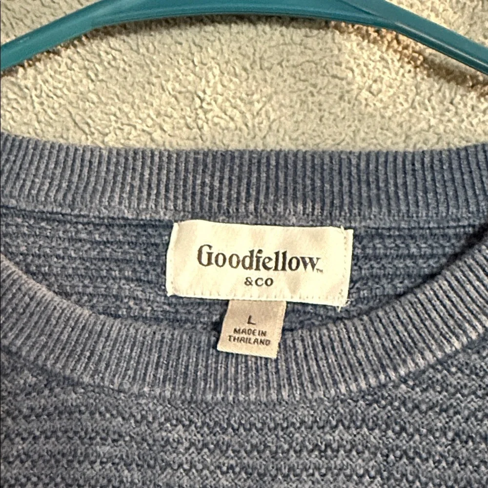 Goodfellow & Co Blue Crewneck Sweater